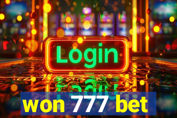 won 777 bet